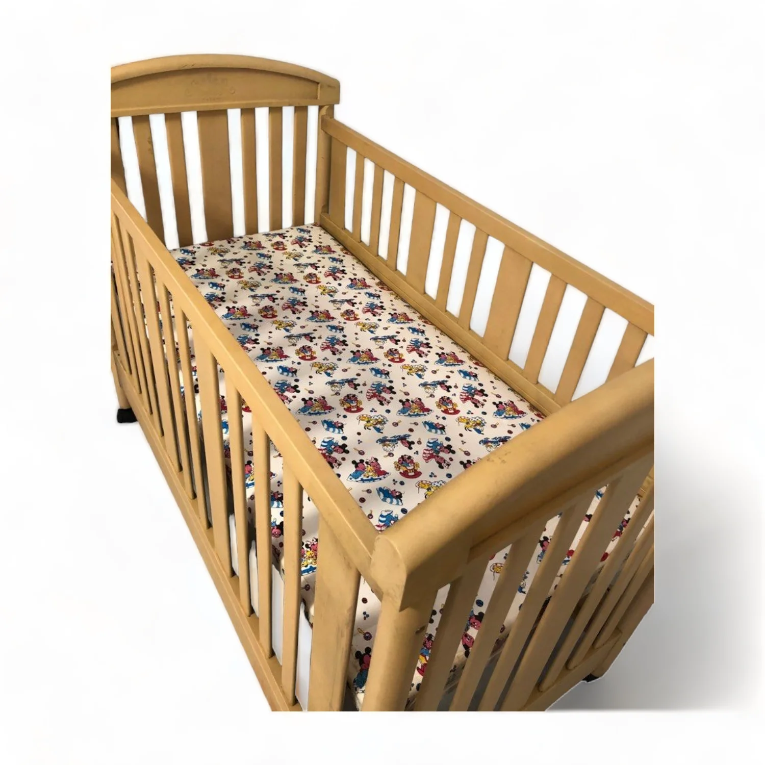 Luxury Solid Wood Baby Room Furniture Wooden Baby Beds In Modern Style