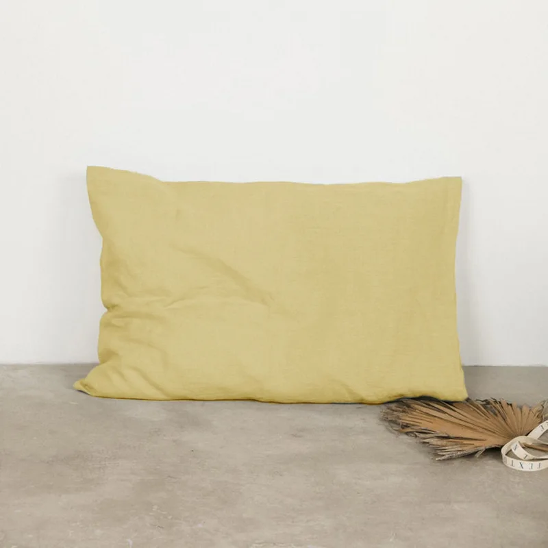 Linen Pillowcases Strong Sweat Absorption Good Air Permeability Pure