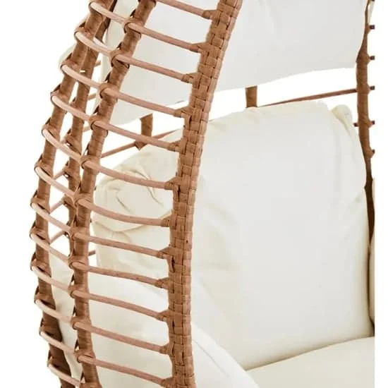 Shagi Egg Chair Made Of Aluminum Frame Wrapped In Synthetic Rattan