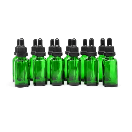 Top Quality Color Tinted Glass Dropper Bottles With Customized Size