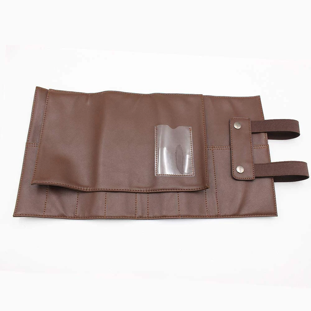 Leather Roll Up Shear Cases Genuine Leather Hair Styling Scissors Combs Clippers & Salon Tools