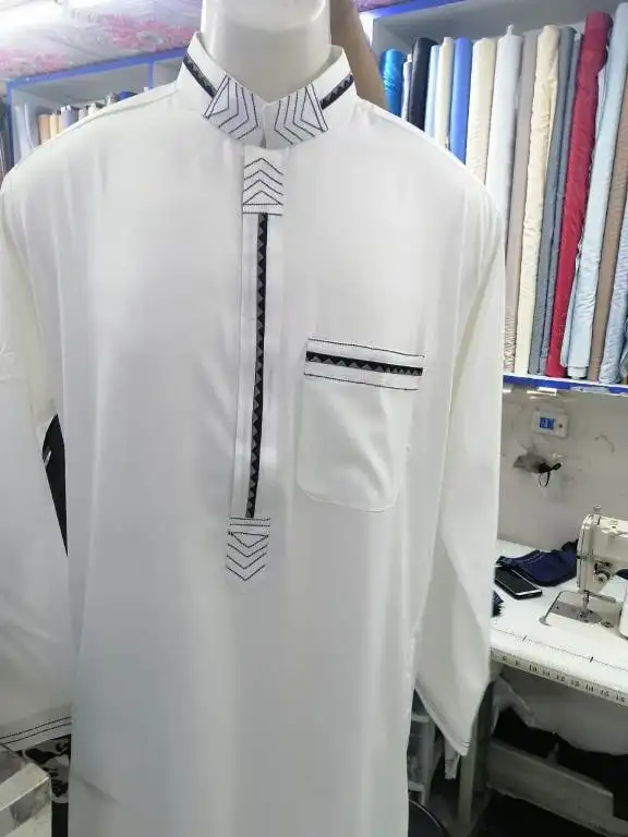 Mens Thobes Kandura For Men Dubai Style Kandura Fabric Premium Quality