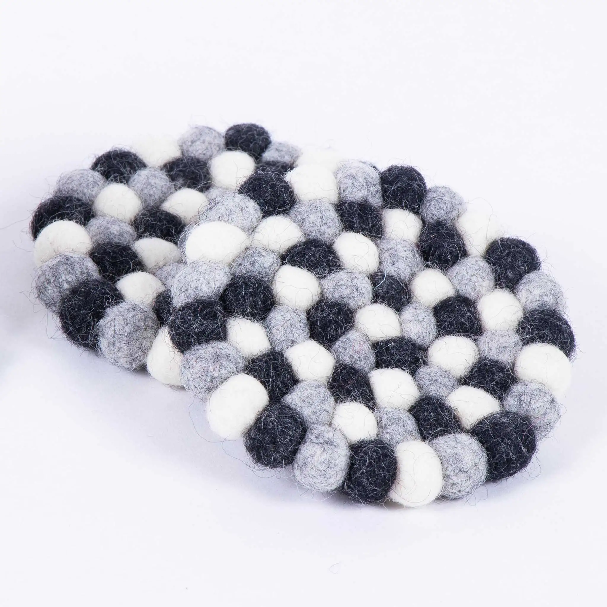 Felt Ball Coaster 100 Organic And Eco Friendly Buy Felt Coasterfelt