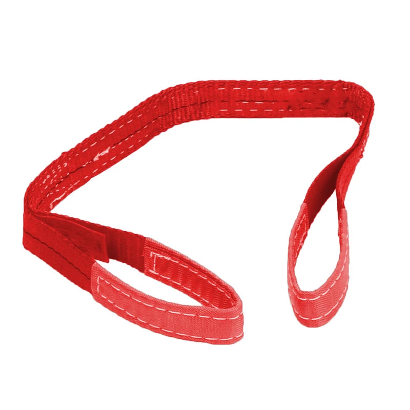10t 20t 30t 40t Belt Lifting 100 Polyester Webbing Sling 5 Ton Lifting