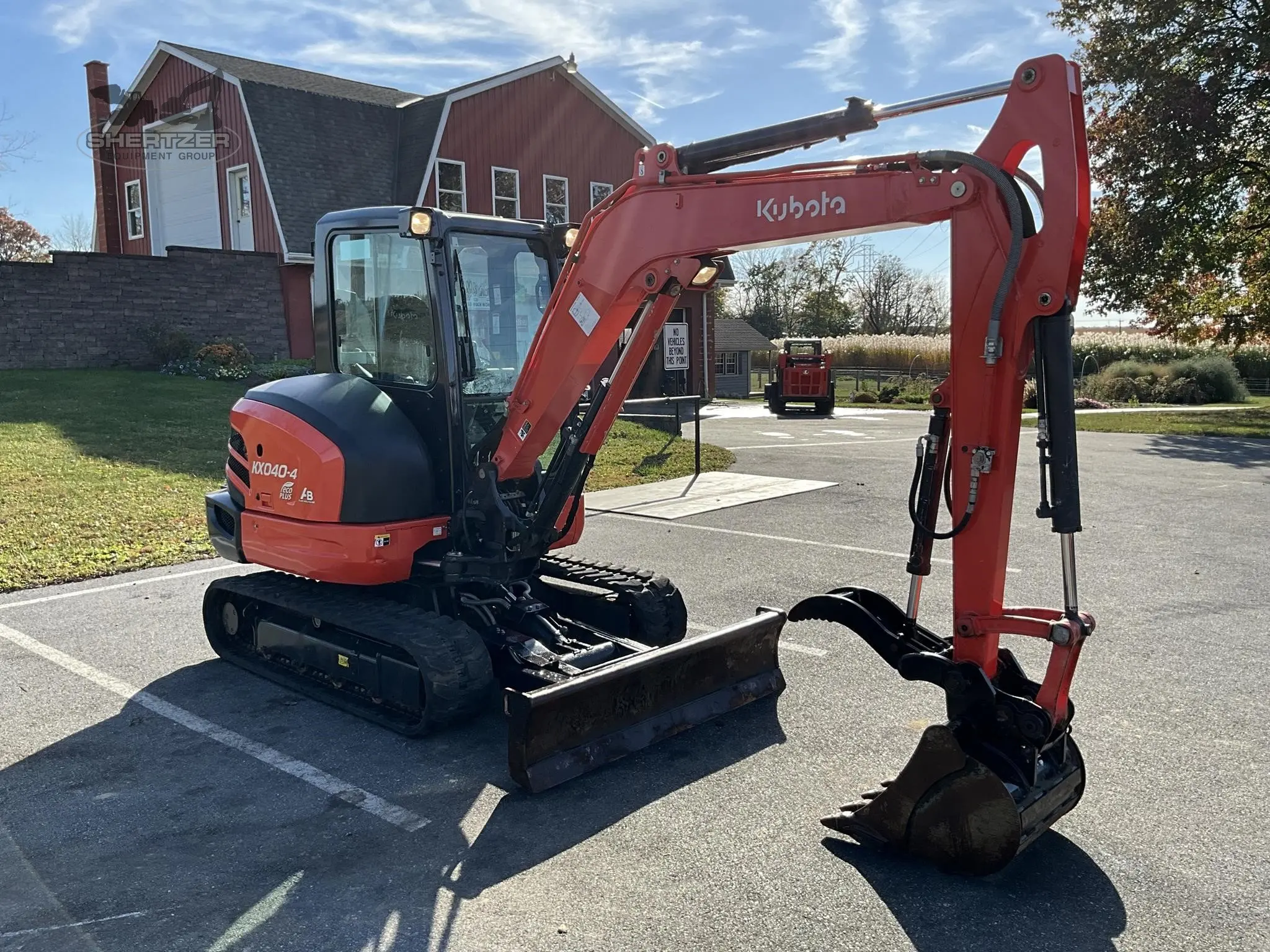 Diesel Engine Kubota KX040-4 Compact Mini Excavator 4T Digging Machine ...