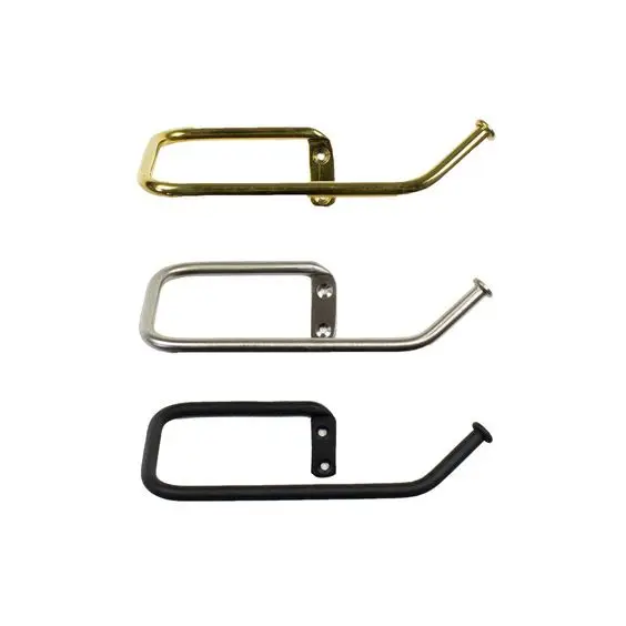 Black Metal Large Space Towel Holder Wholesale Supplies Metal Towel Bar