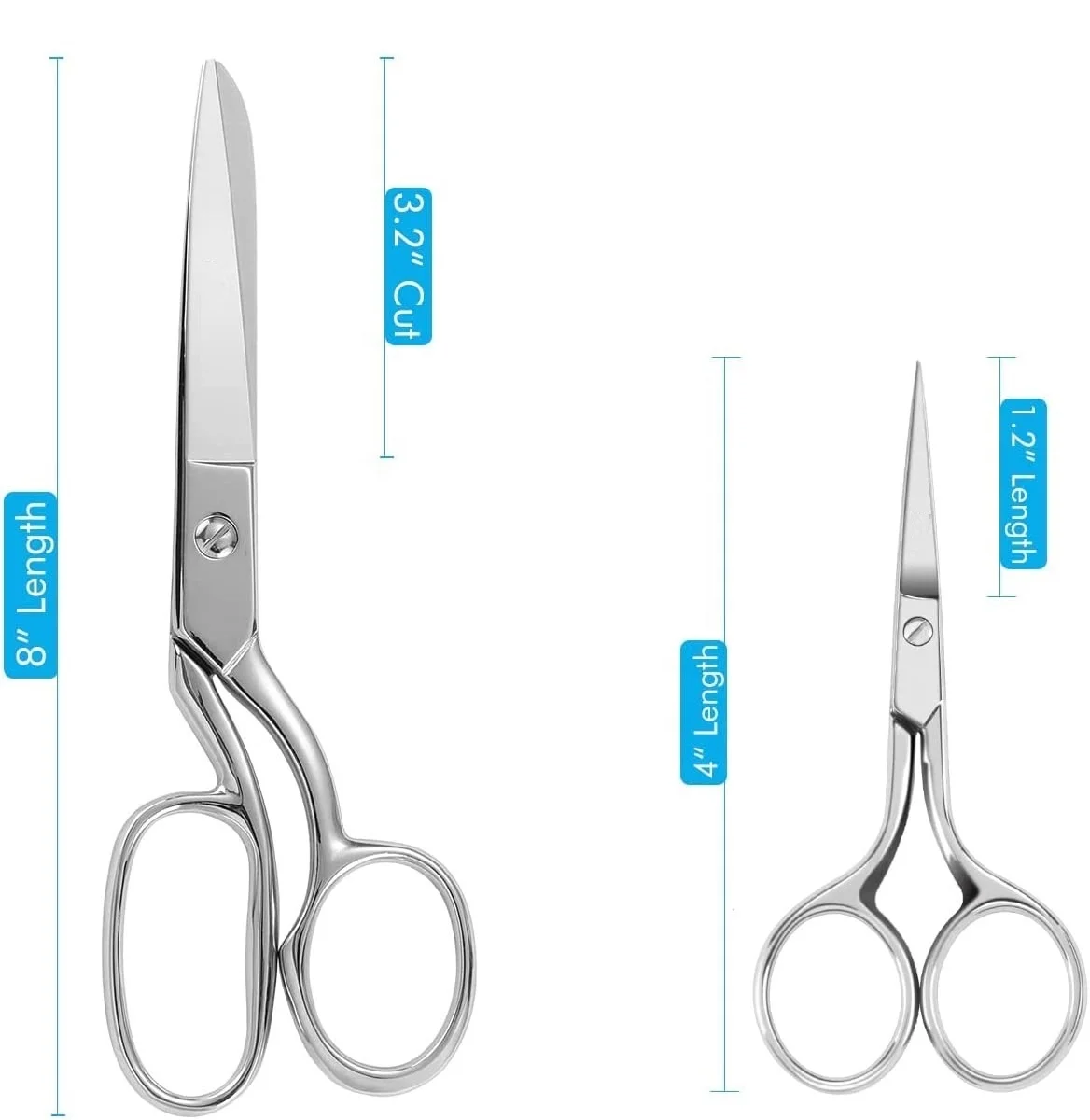 Stainless Steel Tailor Scissors Household Dressmaking Scissors Tailor