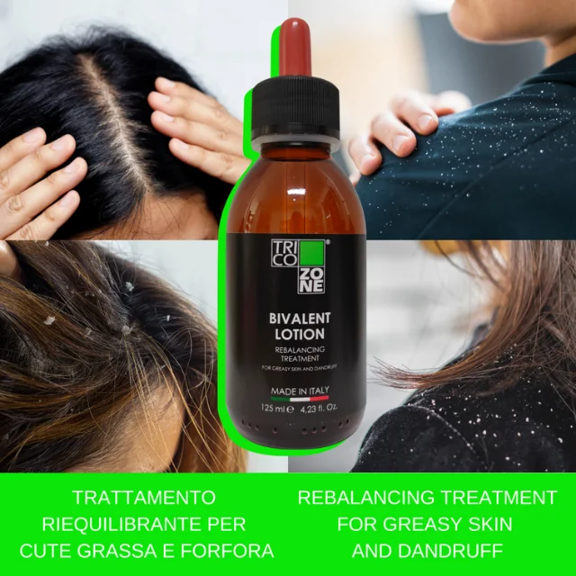 Professional Product Hair Care Bivalent Rebalancing Lotion For Oily