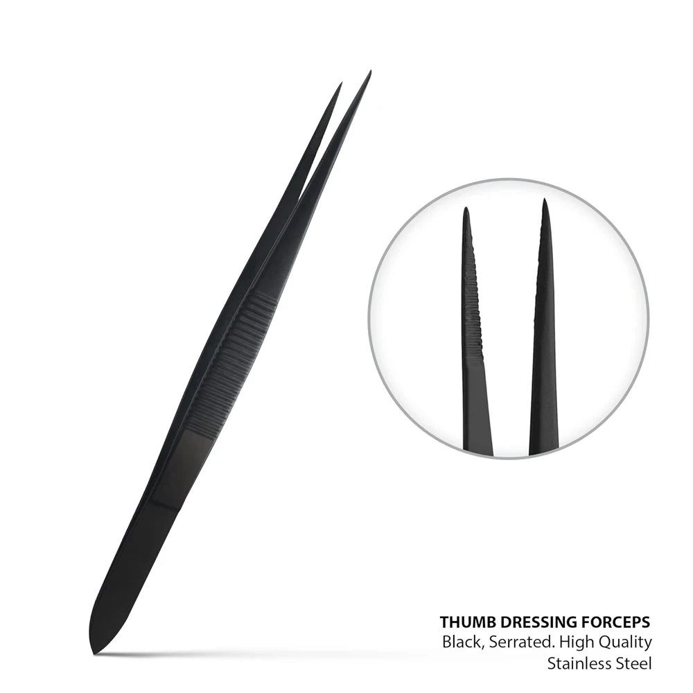 Kit D'étui Tactique Noir Pour Secouriste (EMT) Avec Ciseaux, Pinces, Lampes Torche - Pack Complet