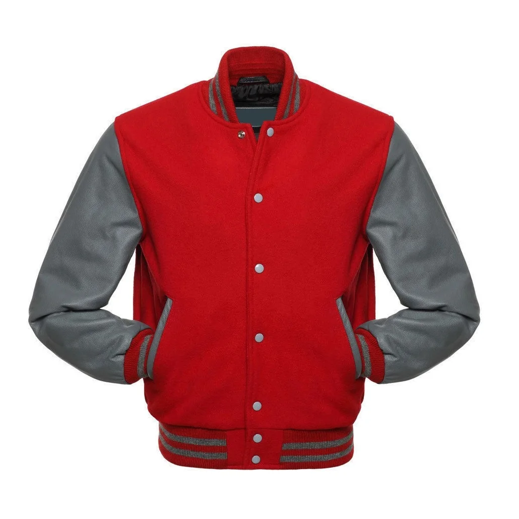 Wholesale Embroidered Masonic Logo Wool Varsity Clothing High Street