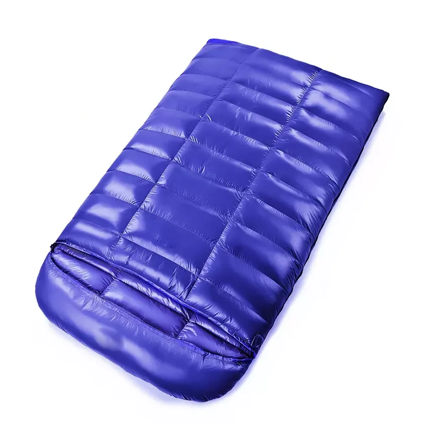 Customizable Winter Double Sleeping Bag Down Camping Sleeping Bags Multifunctional Double