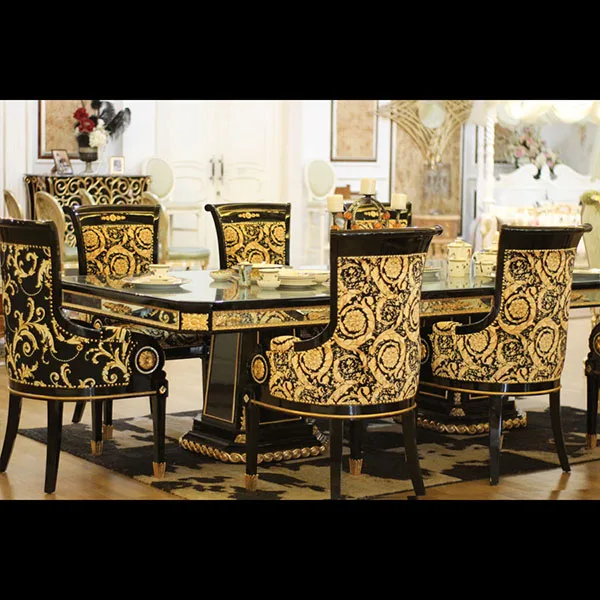 High End Dining Room Furniture Sets Good Quality Royal Luxury European