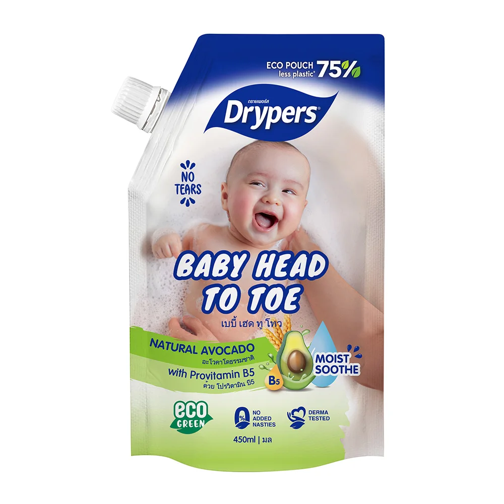 Ecofriendly Gentle On Skin Baby Care Shower Gel Products Dryper Baby