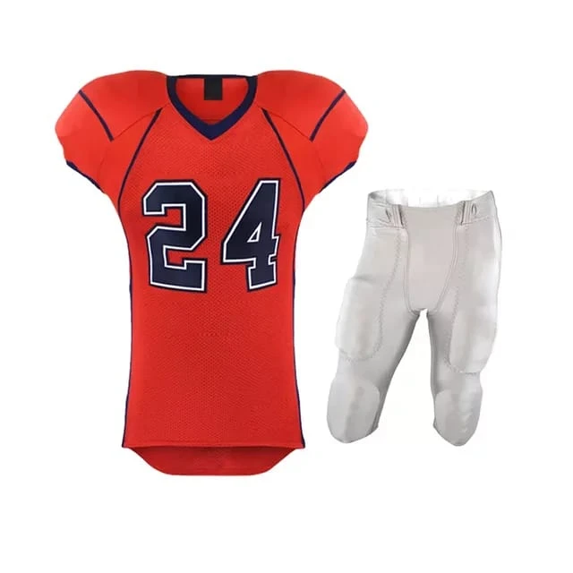 Sublimation American Football Uniform Set Blank Sport Shirt Custom