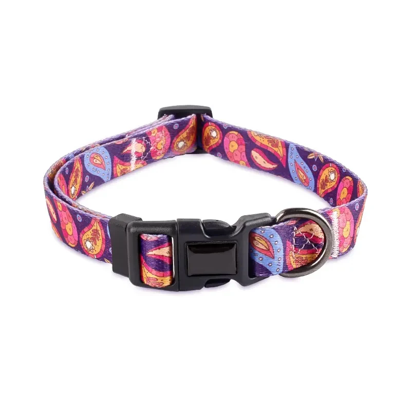 Best Quality New Cute Fancy Sublimation Print Logo Design Dog Collar ...