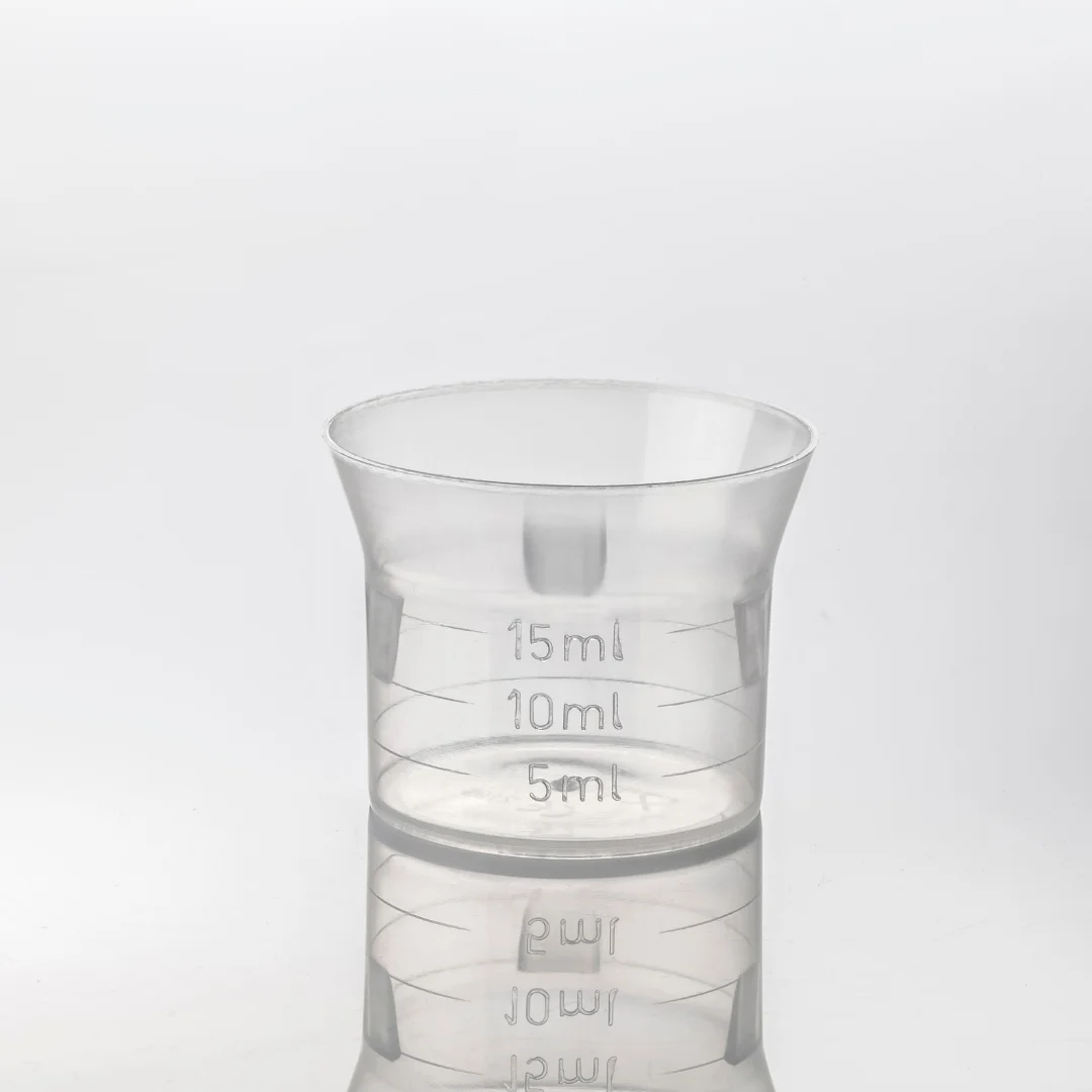 Plastic Medical Measuring Cup Pp 1.25ml 1.70ml 2.50ml 3ml 3.30ml 5ml 6