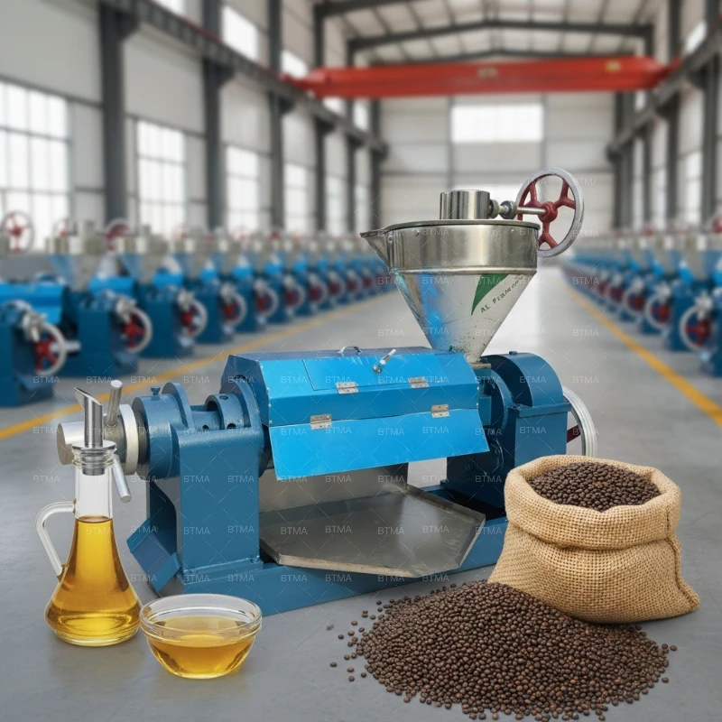 Commercial ZX-105 Screw Oil Press Machine for Peanut Soybean