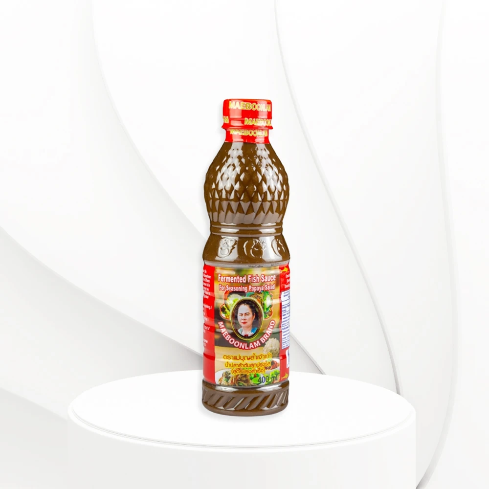 Fermentedfish Sauce (red) Maeboonlam Brand 400ml Buy Food And