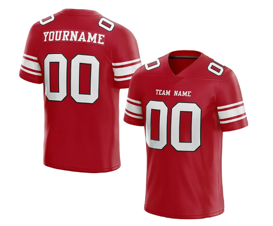 Custom Football Jersey For Men With Your Names And Numbers American