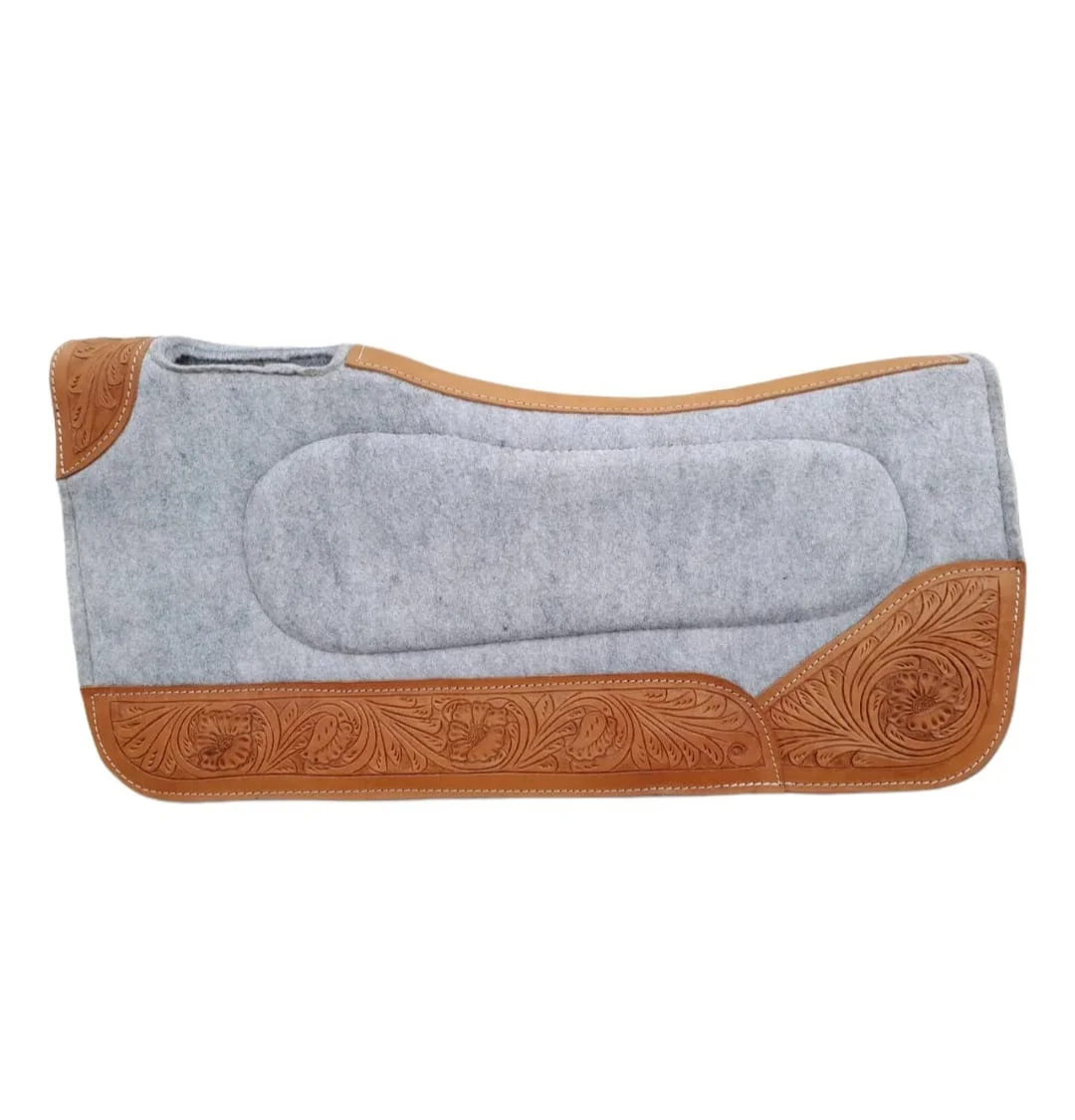 Horse Saddle Pad Moisture Wicking Thick Multifunctional Wool Pad