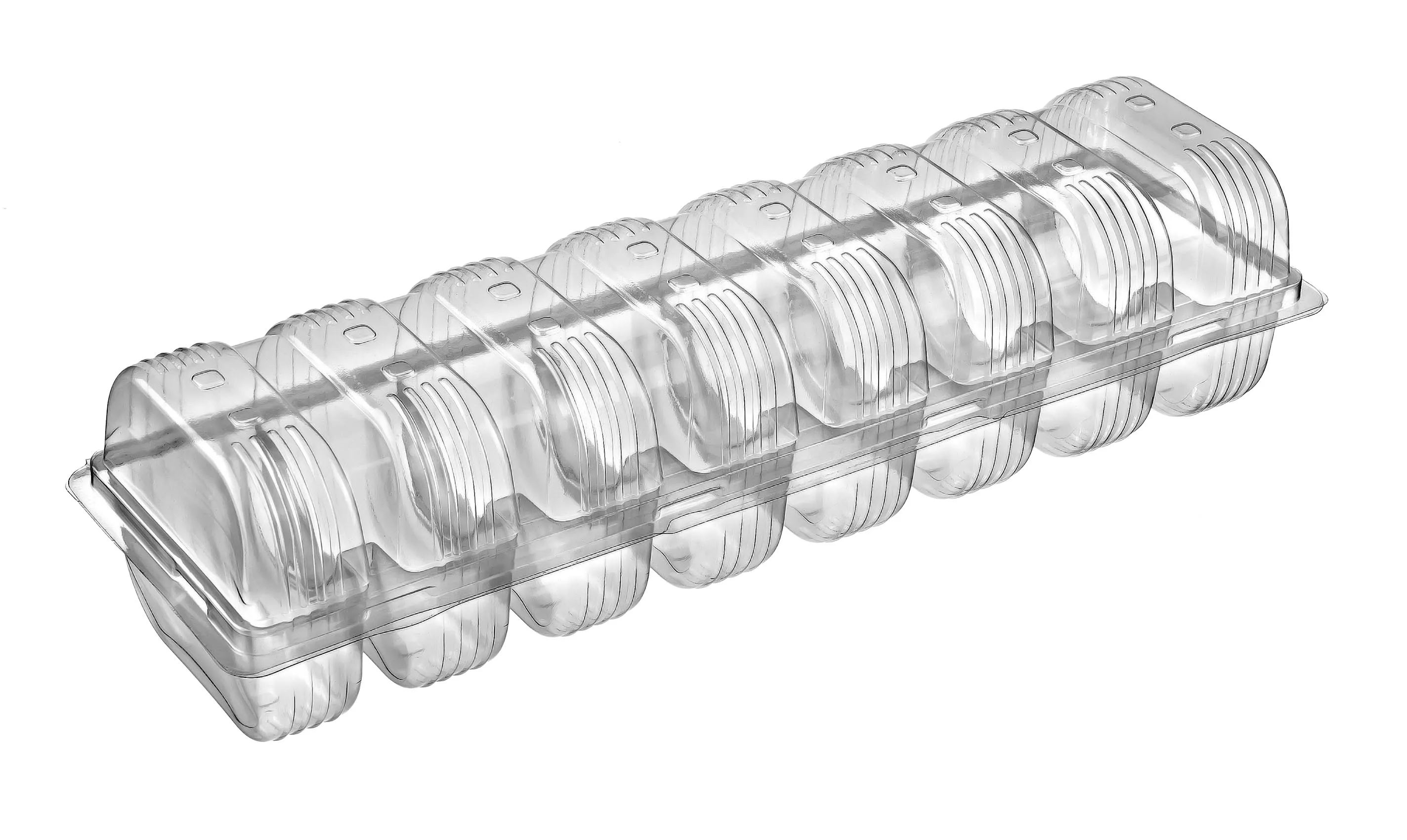 Cookie Chocolate Packaging Box Sweet Container Pet Clear Plastic