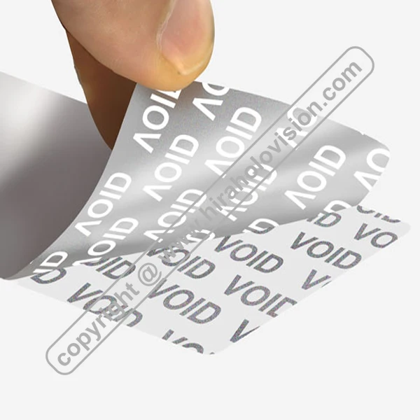 Custom Tamper Evident Stickers Tamper Evident Labels Void Stickers