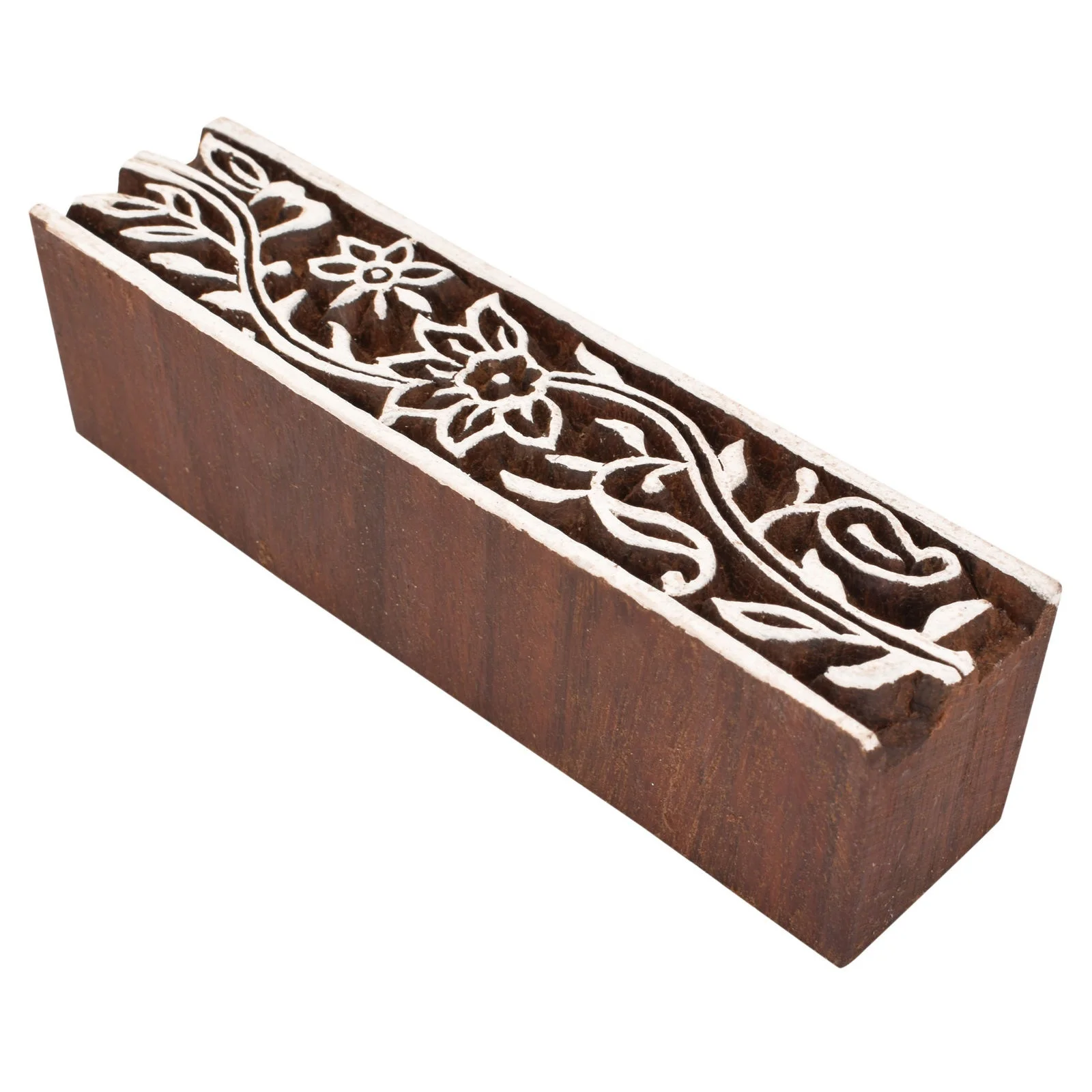 Decorative Border And Floral Design Wooden Stamp Buy Wooden Stamp Henna Wooden Stamps Wooden