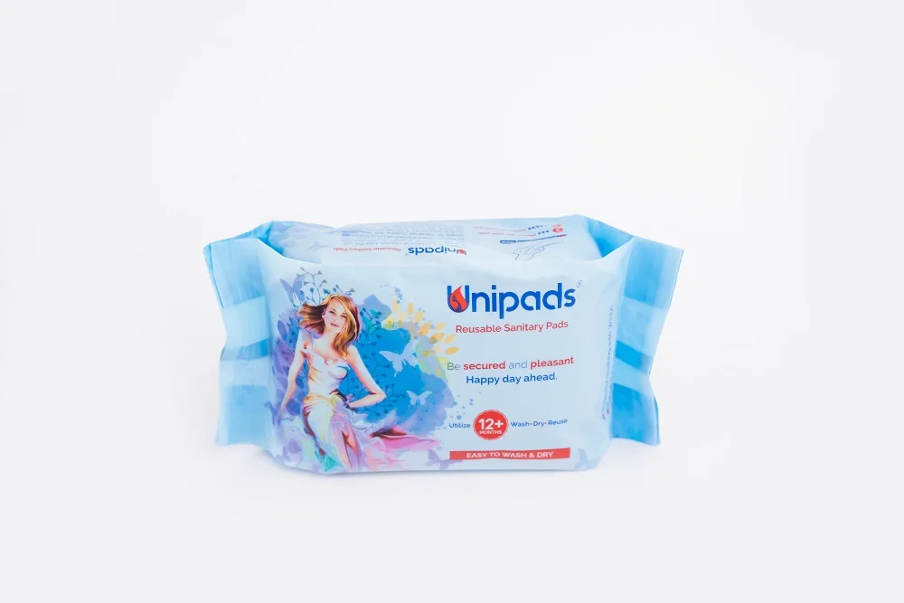 Menstrual Reusable Sanitary Napkin Pads With Highly Absorbent Eco