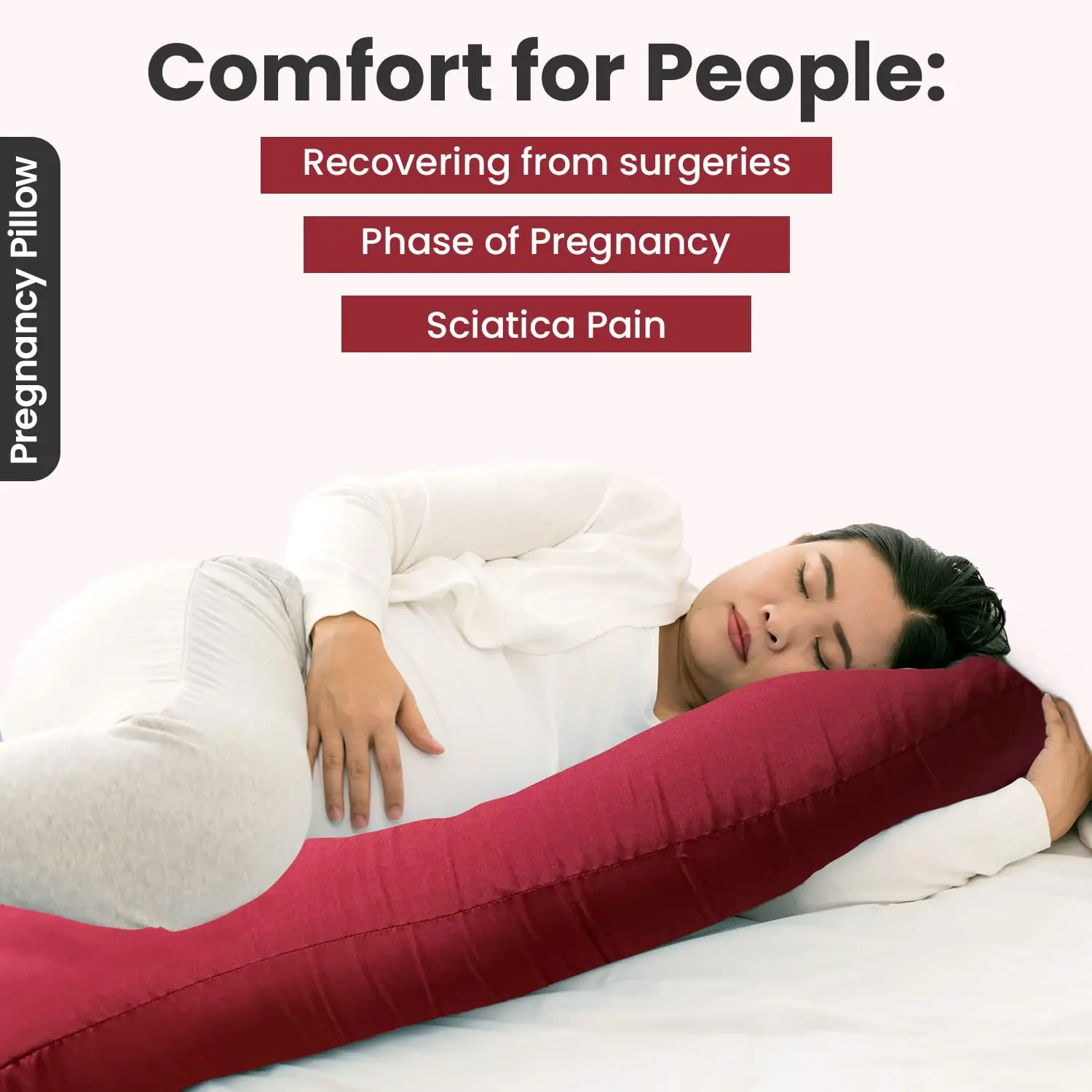 Ultimate Comfort U Shape Pregnancy Pillows Maternity Pillow Support For