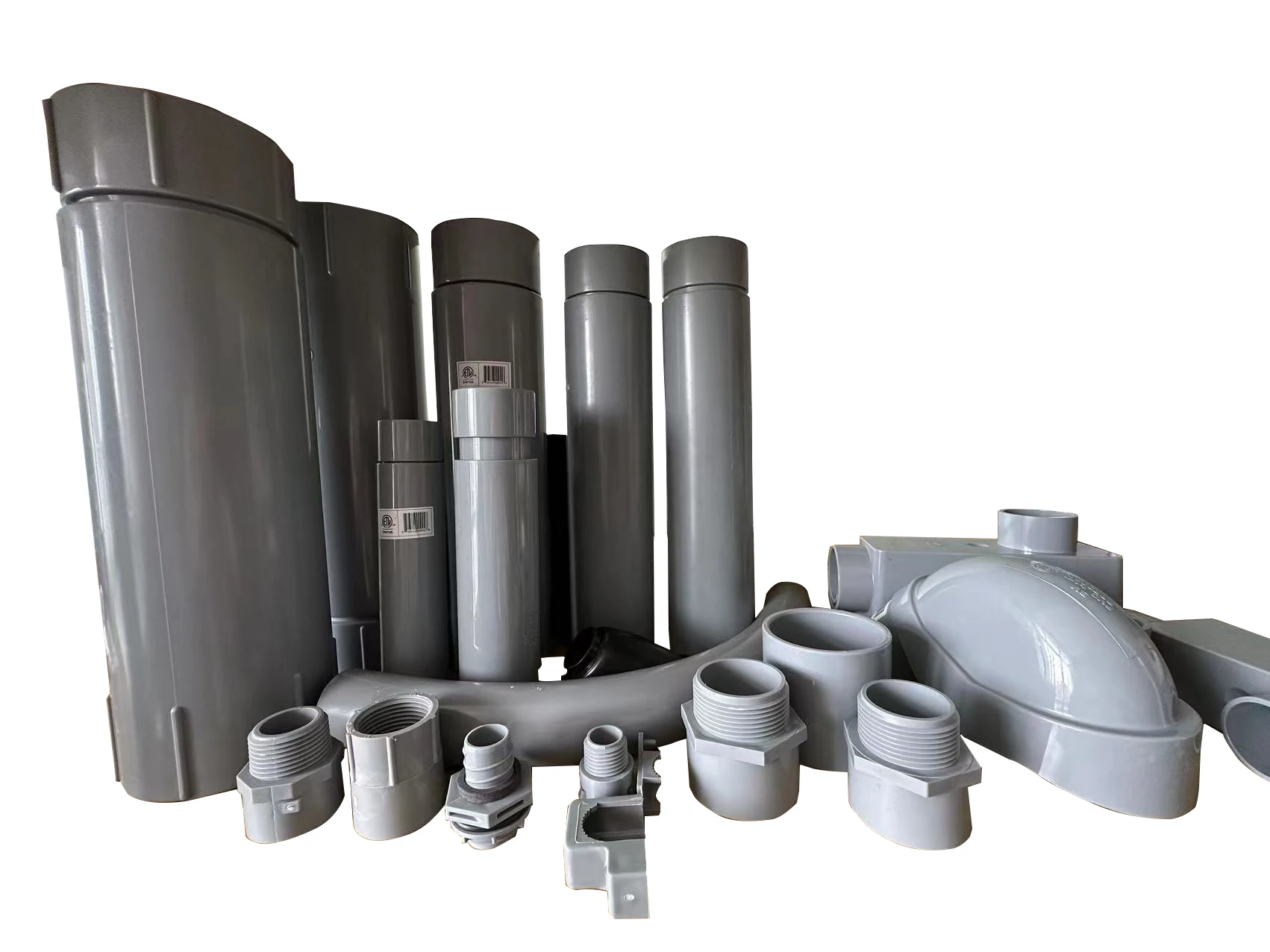 Gray Pvc Conduit Expansion Coupling Fitting,11/2inch Complies With