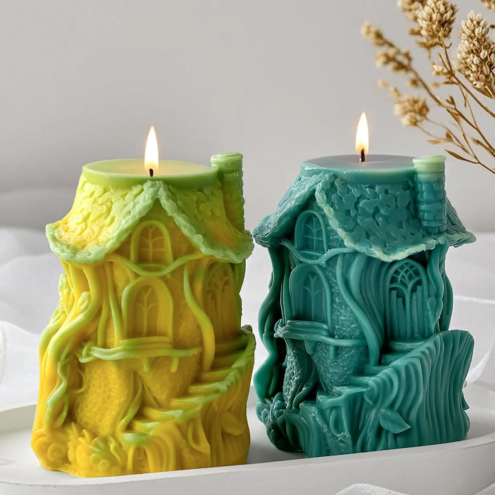 Tree House Resin Mold