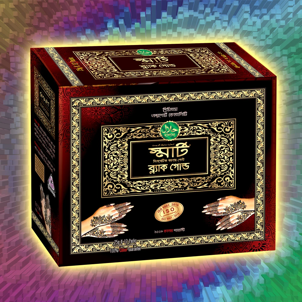 Black Cone Henna Mehndi Paste Manufacture In Good Quality Temporary