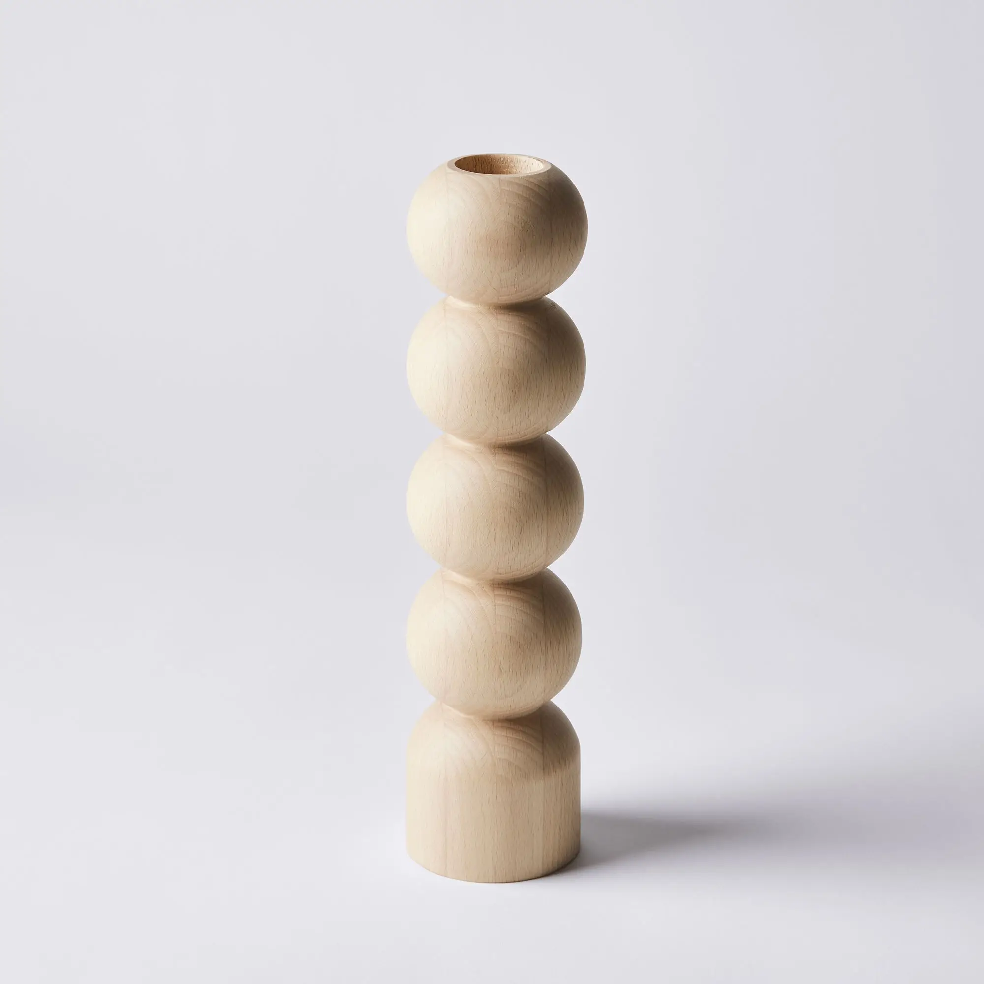 Latest Design Wood Centerpieces Candle Holder Hot Selling Rustic Wood