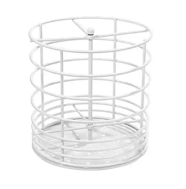 Utensil Holder For Kitchen Counter Rectangle Matte Black Spoon Holder