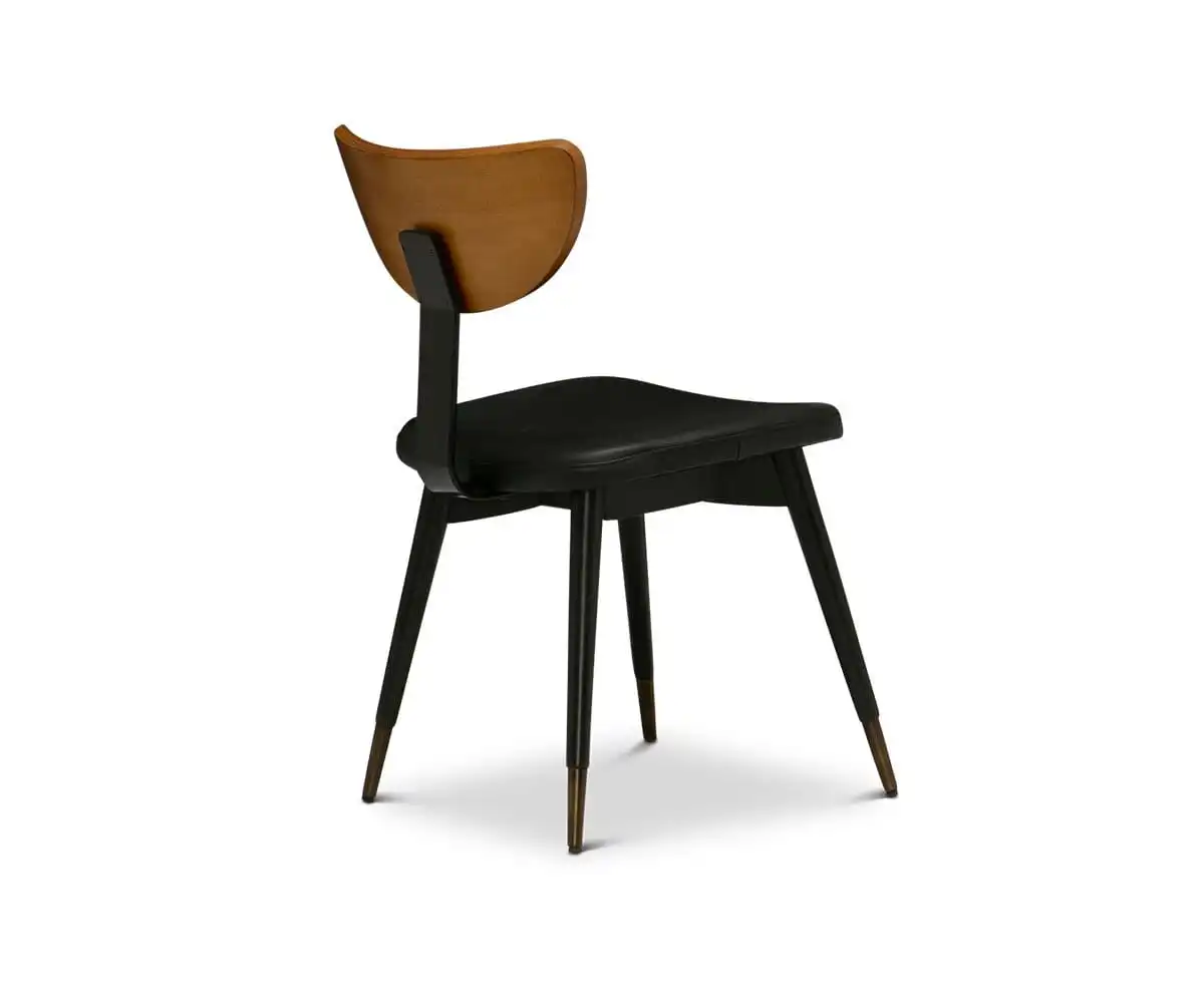 Lani Dining Chair Scandinavian Design With Solid Wood Material For