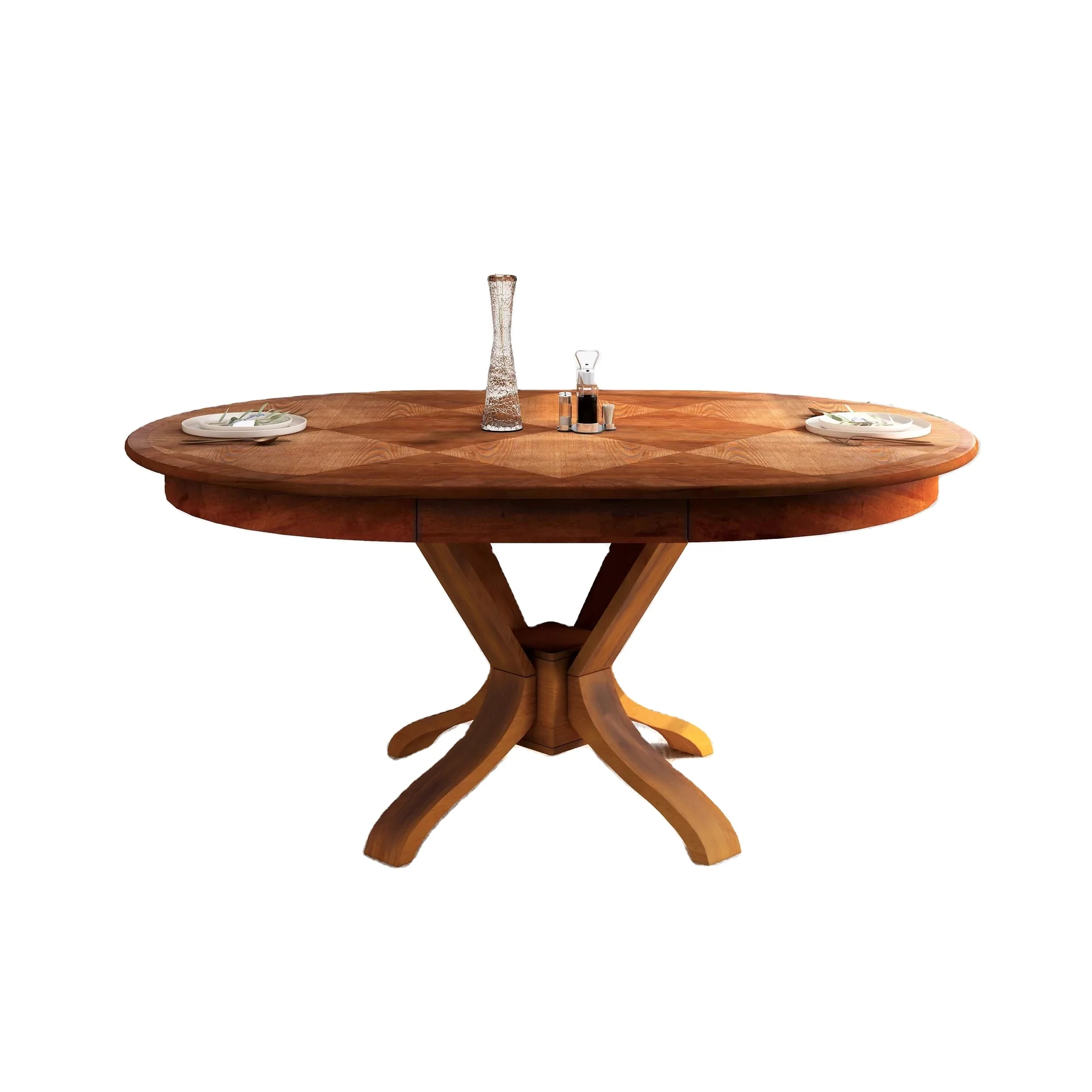 Dining Room Sintered Stone Top Pedestal Marble Caffe Coffee Table Gold