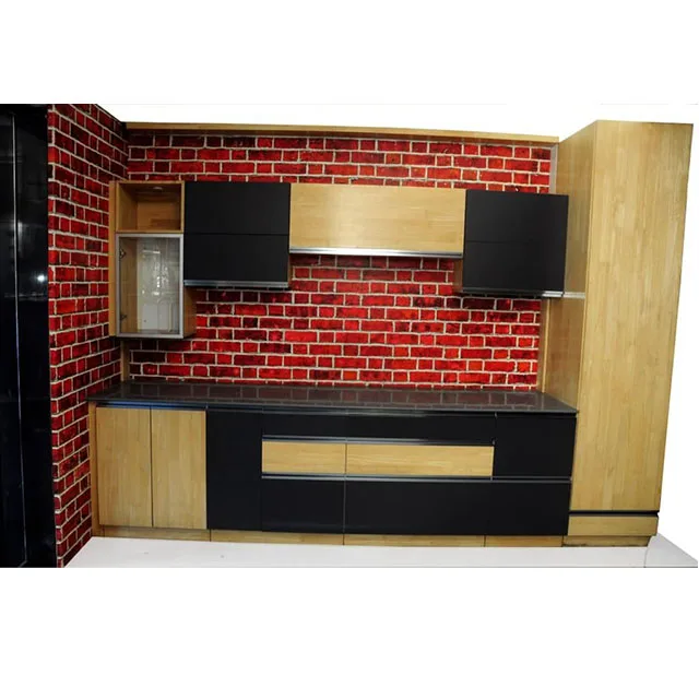 Oem Solid Wood Kitchen Cabinets Cupboard Wooden Cupboards Furniture For
