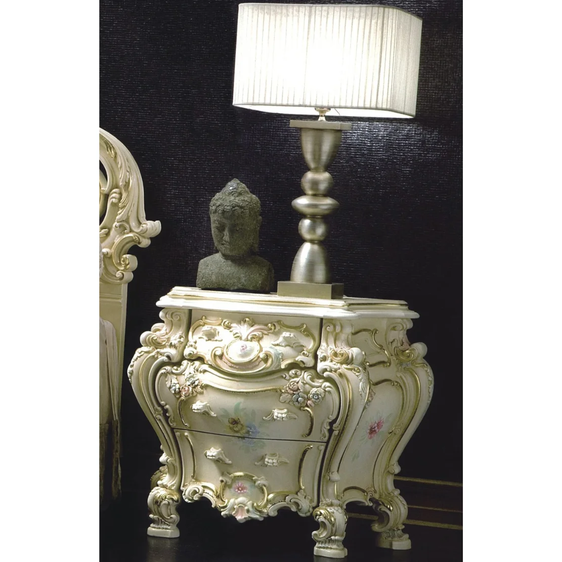 Antique Carved Luxury Royal Mahogany Wood French King Bedroom Sets Best