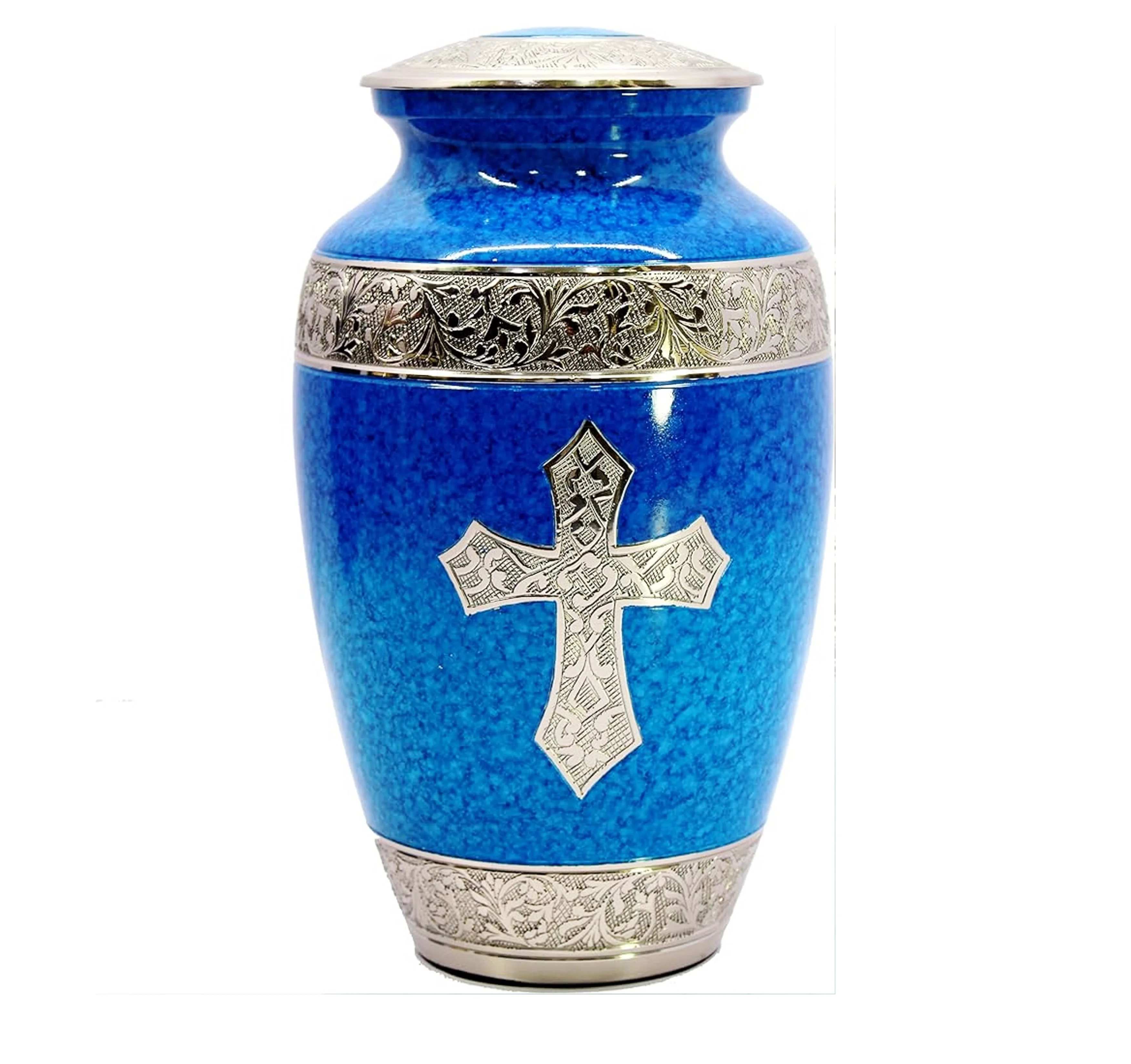 Mirha Brass Cremation Urn Memorial Container Cremation Urn For Human ...