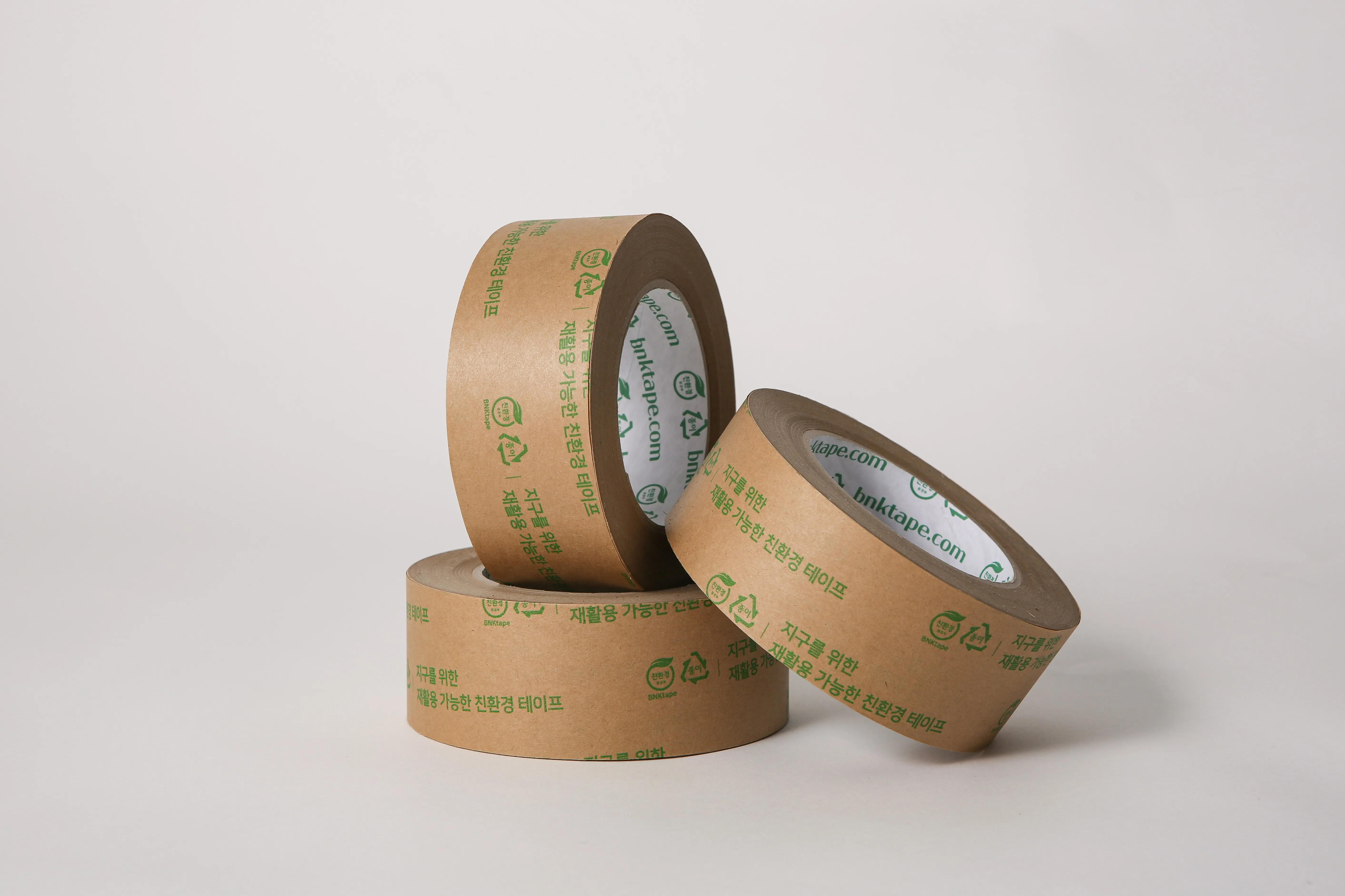 [bnk] Eco Friendly Recycling Paper Packing Tape Custom Rolls Foil Washi