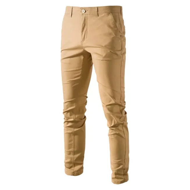 100 Cotton Men's Chino Pant Direct Factory Manufacturer High Quality