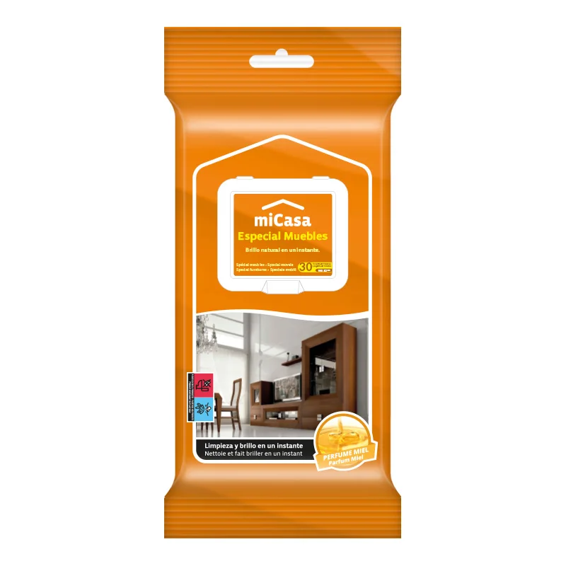 High Quality Furniture Wet Wipes Mi Casa For Cleaning And Removing Dust