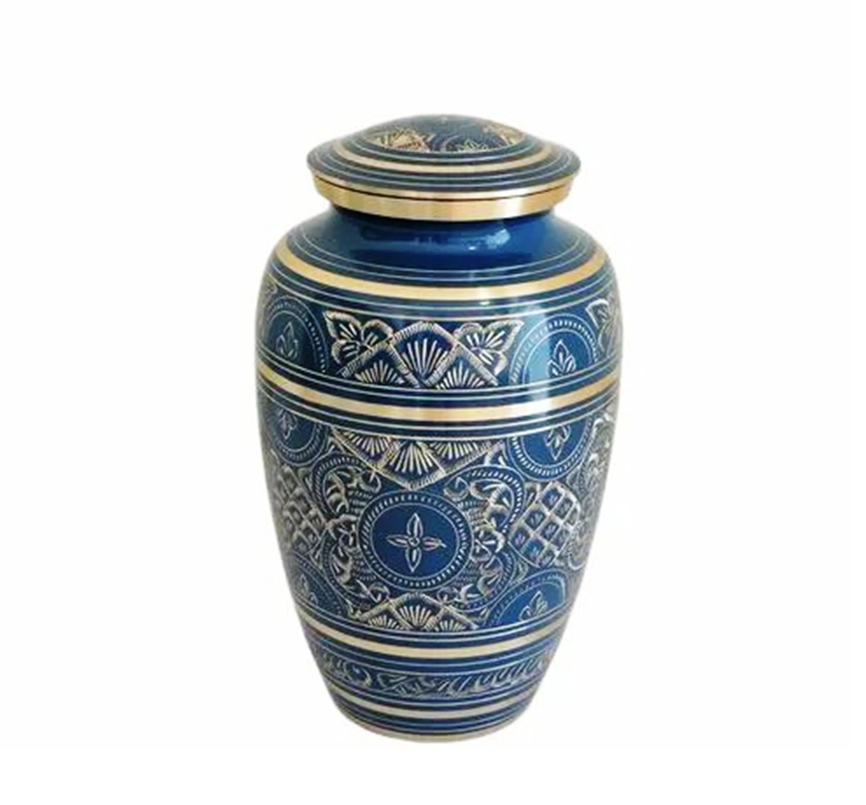 Black Classic Brass Cremation Urn In Slate Finish At Best Price