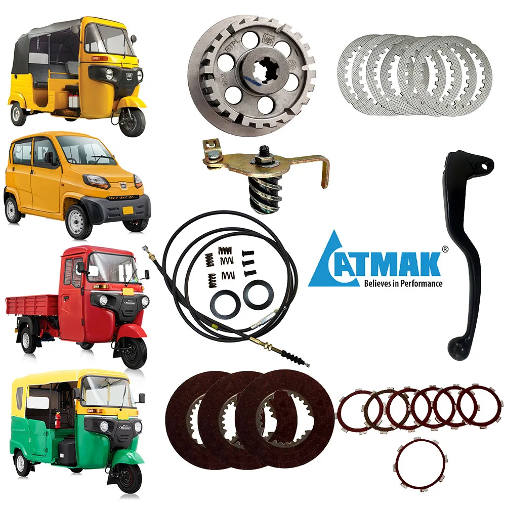 Clutch Assembly Complete Re2s Cng Bajaj Re 145 Re 145 D Oem 24101571 Indian 3 Wheeler Parts