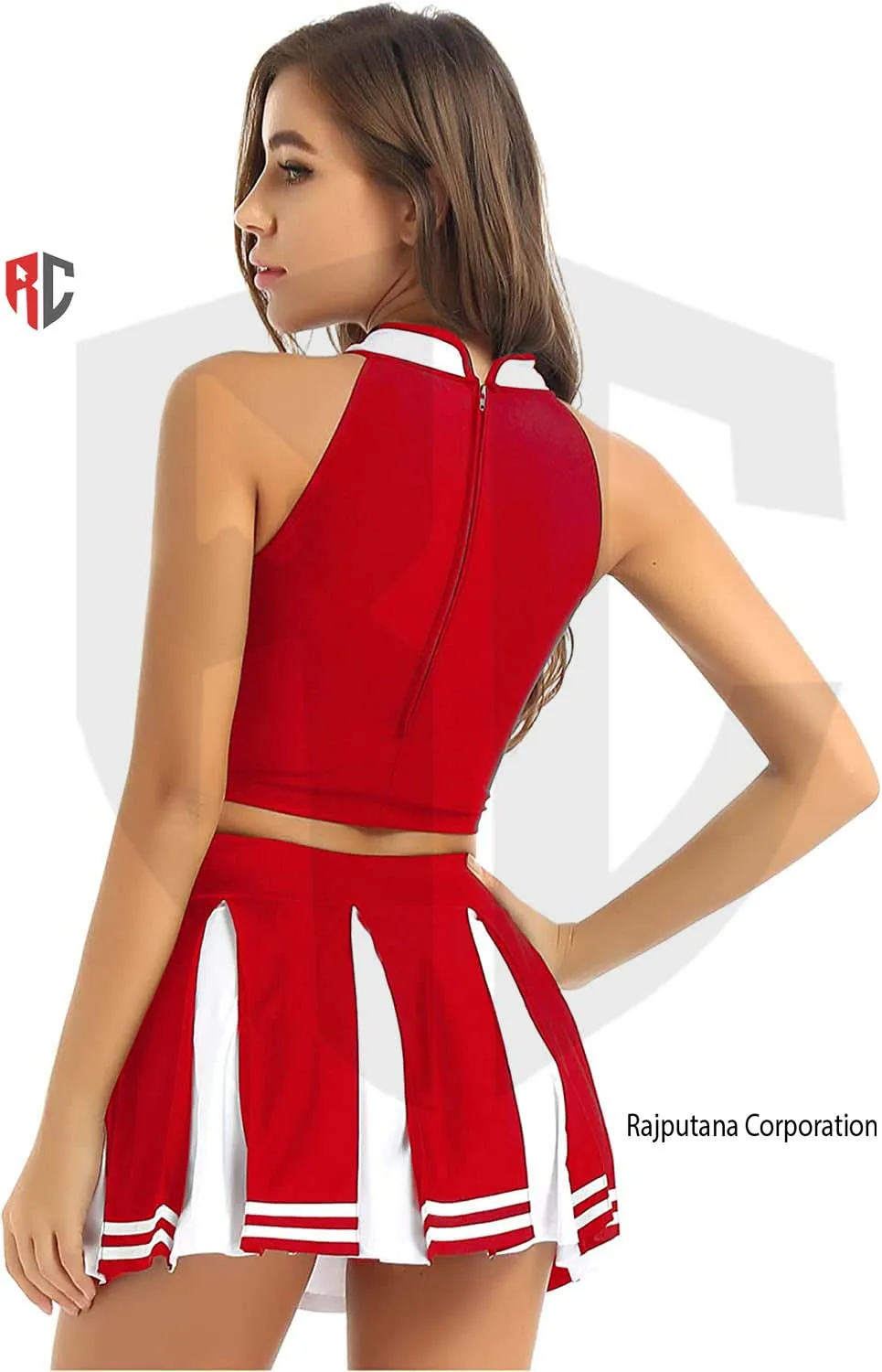 Women Cheer Leading Uniform For Cheerleaders Sportswear Tank Top Cheer