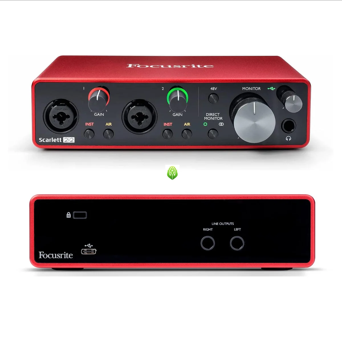 Focusrite Scarlett 2i2 (3rd Gen) Usb Audio Interface,Quality Recording ...