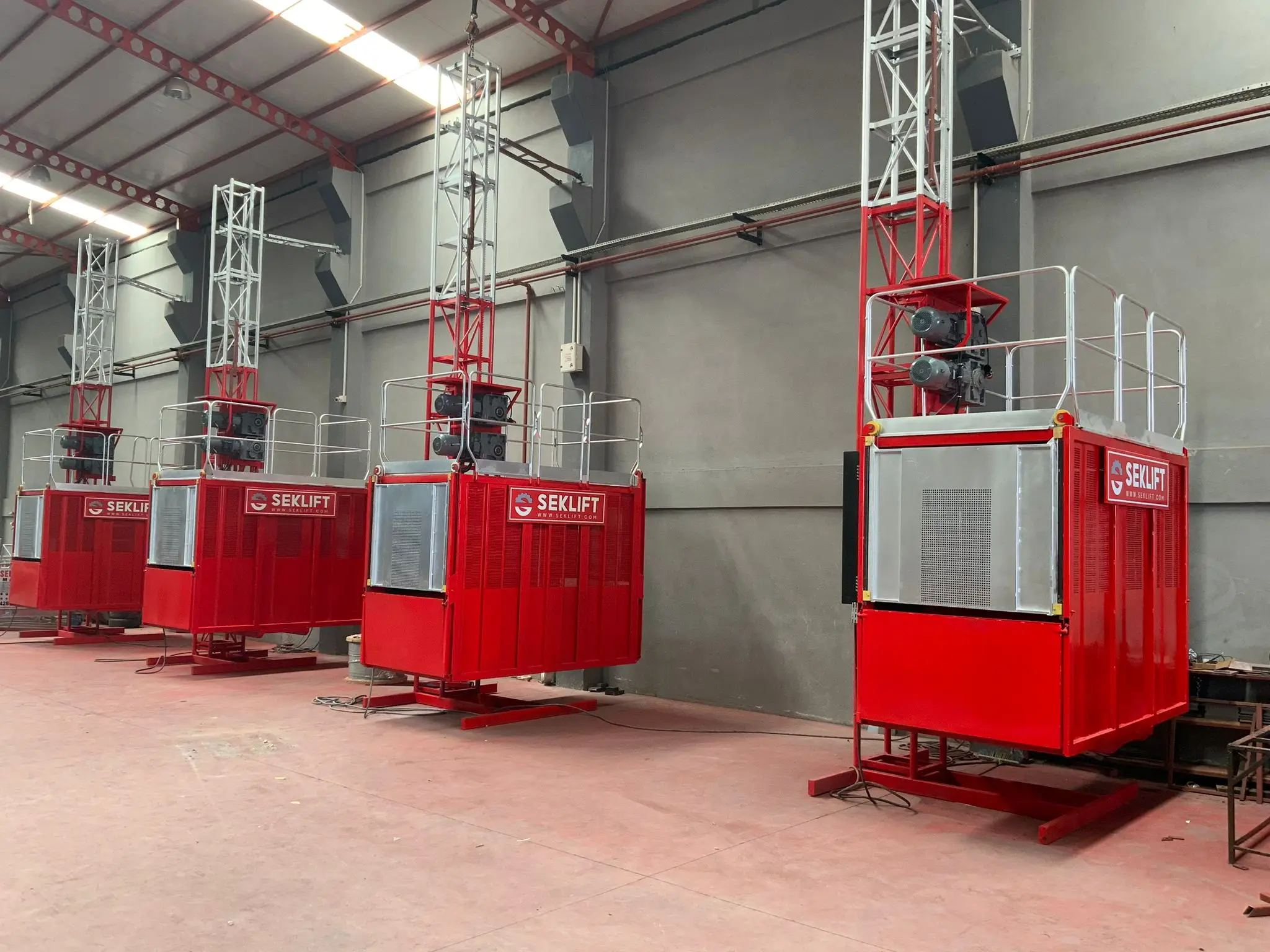 Single Mast Climbing Platform Ce Certified Smsk101 Mast Climbing Work