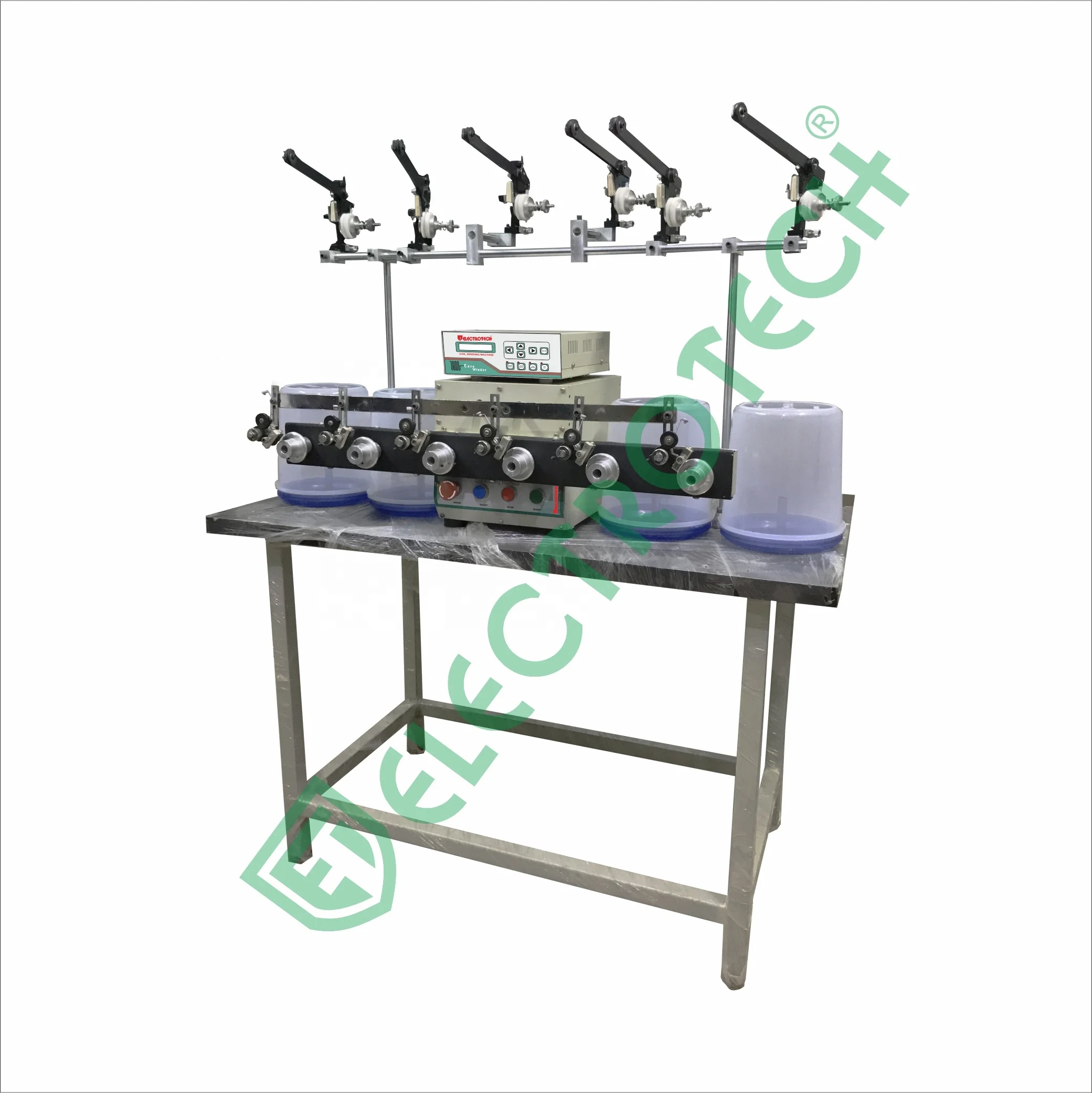 Six Axis Cnc Coil Winding Machine For Copper Wire Solenoid Coils ...