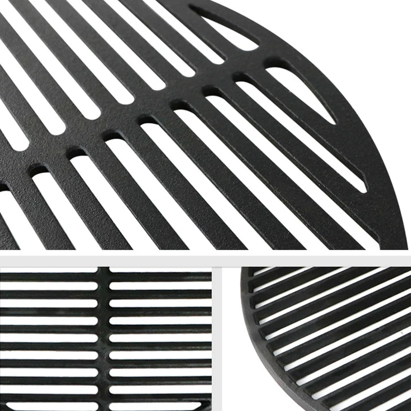 Bbq Campfire Charcoal Grill Cast Iron Grate Grids Sear Grate Fire Pit