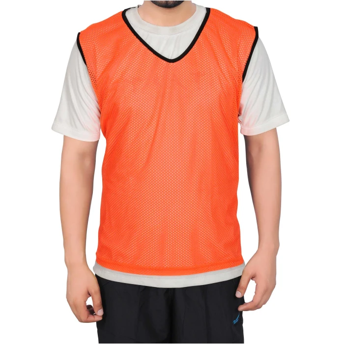 Blue Pinnies Soccer Pinnies For Sports Soccer Mesh Basketball Jerseys Children Adult - 6 Pack